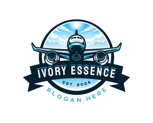 Airplane Travel Tour Plane logo design