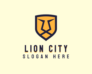 Angry Wild Lion  logo design