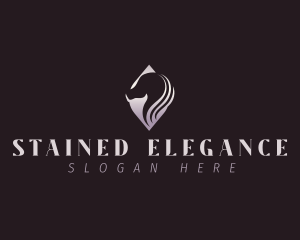 Equine Elegant Horse logo design