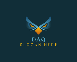 Eyes Owl Bird Logo