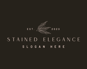 Elegant Nature Leaf logo design