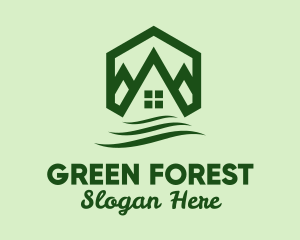 Green Nature Housing  logo design