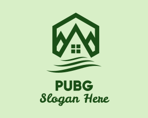 Green Nature Housing  logo design