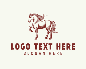 Stable - Horse Stable Stallion logo design