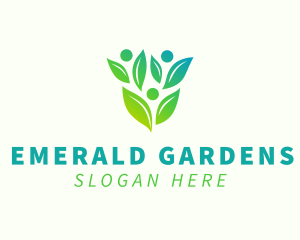 Community Garden Planting logo design