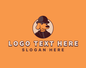 Hat - Dog Clothing Apparel logo design