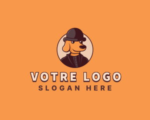 Veterinarian - Dog Clothing Apparel logo design