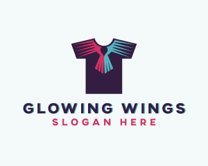 Eagle Wings Shirt Apparel  logo design