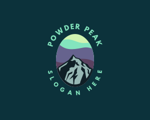 Mountain Peak Explorer logo design