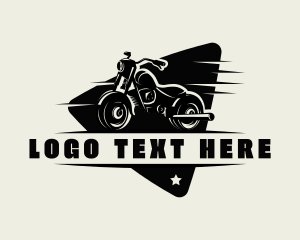 Racing - Motorcycle Rider Biker logo design