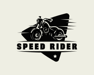 Motorcycle Rider Biker logo design