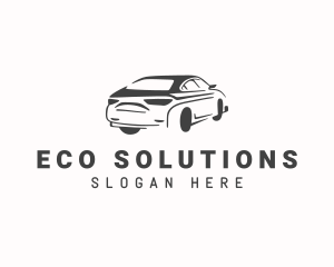 Car - Sedan Car Driving logo design