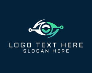 Cyber Eyeball Digital Technology  Logo