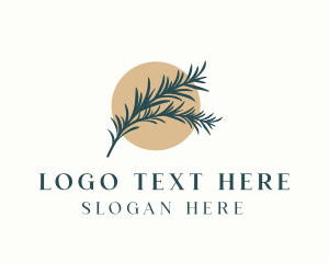 Vegan - Spice Herb Restaurant logo design