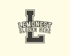 League - College Varsity University logo design