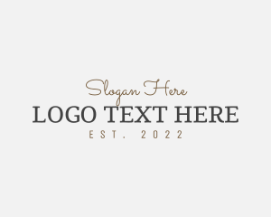 Design - Premium Accessory Wordmark logo design