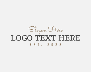 Premium Accessory Wordmark Logo