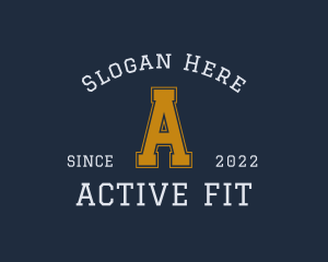 Sporty - Gym Apparel Sports Varsity logo design