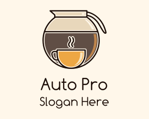 Americano - Coffee Carafe Cup logo design