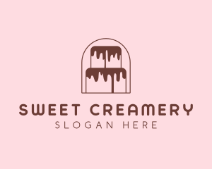 Pastry Cake Dessert logo design