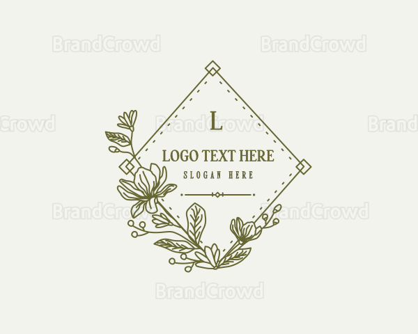 Floral Garden Diamond Logo