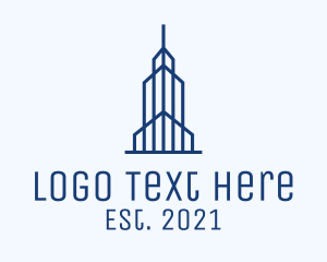 Office Space - Blue Tower Hotel logo design