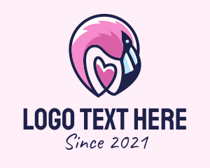 Flamingo - Flamingo Dating App logo design