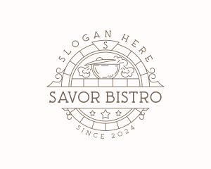 Pot Oven Bistro logo design