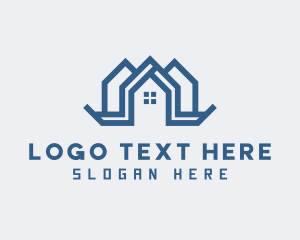 Subdivision - Property Roof Repair logo design