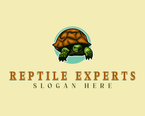 Georgia Reptile Tortoise  logo design