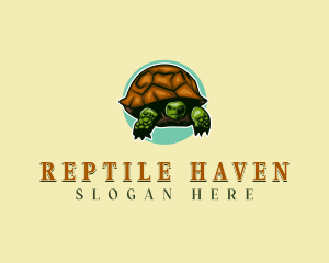 Georgia Reptile Tortoise  logo design