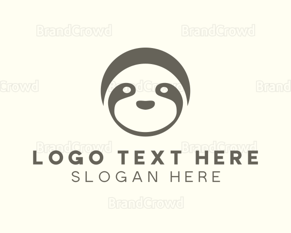 Sloth Face Sanctuary Logo