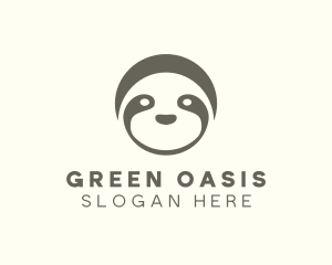 Rainforest - Sloth Face Sanctuary logo design