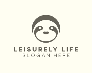 Sloth Face Sanctuary logo design