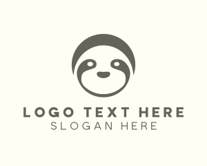 Veterinary - Sloth Face Sanctuary logo design