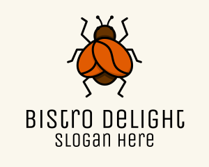 Coffee Bean Bug logo design