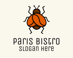 Coffee Bean Bug logo design