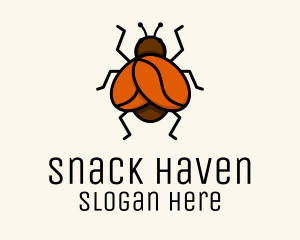 Coffee Bean Bug logo design