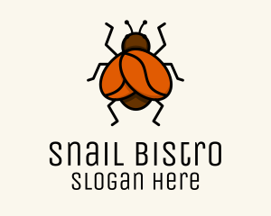 Coffee Bean Bug logo design