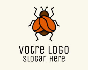 Bean - Coffee Bean Bug logo design