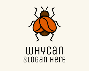 Insect - Coffee Bean Bug logo design