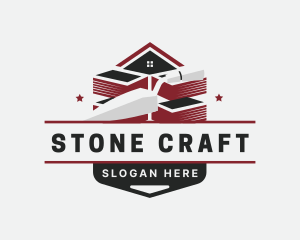 Masonry Bricklaying Construction logo design