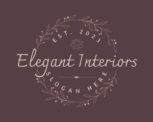 Elegant Floral Style logo design