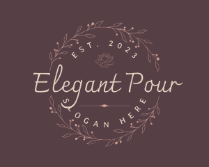 Elegant Floral Style logo design