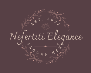 Elegant Floral Style logo design