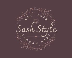 Elegant Floral Style logo design