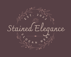 Elegant Floral Style logo design