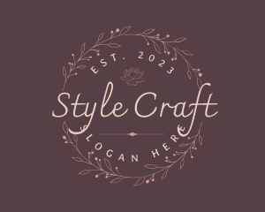 Elegant Floral Style logo design