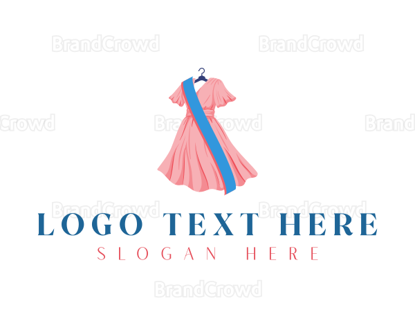 Boutique Dress Clothing Logo