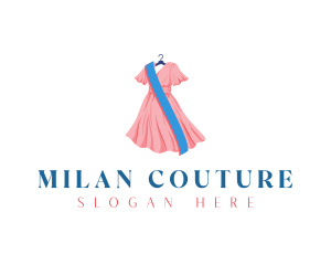 Boutique Dress Clothing logo design